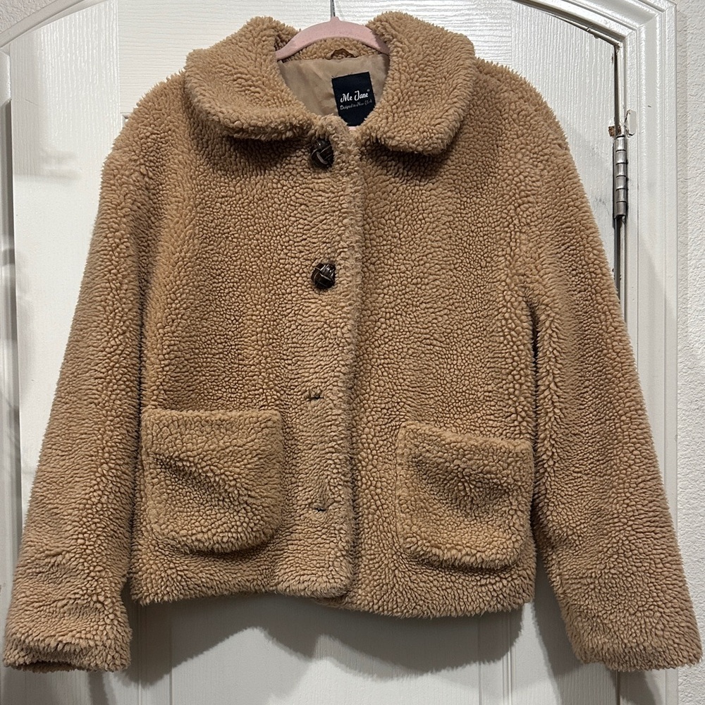 Me Jane Tan Teddy Jacket